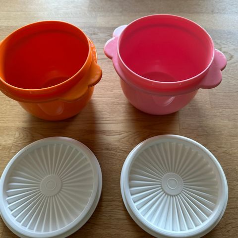 Tupperware stjernebokser