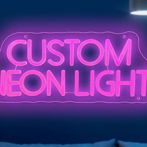 Design ditt egent Neon Led Lys