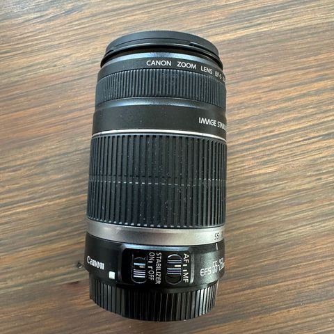 Canon Objektiv  55 - 250  1 : 4 - 5.6 Kom med et bud