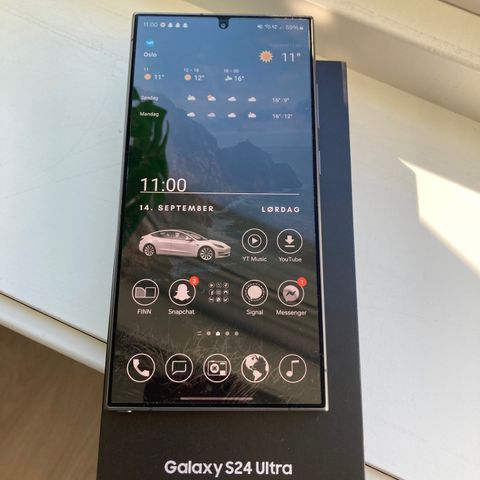 Samsung S24 Ultra - 256gb - kun 4 dager gammel