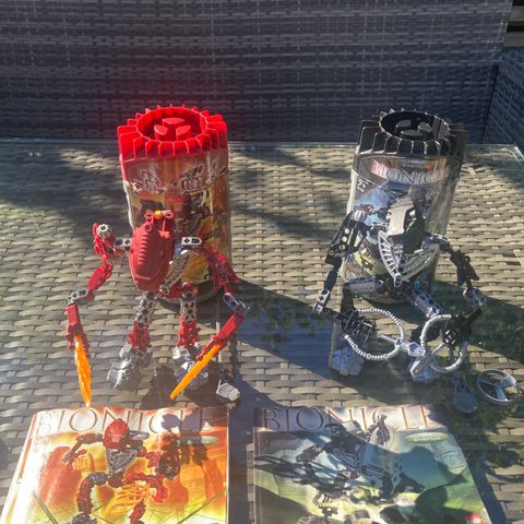 Lego Bionicle 8736 og 8738