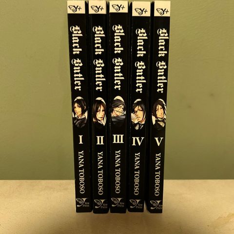 Black Butler - Manga - volum 1-5