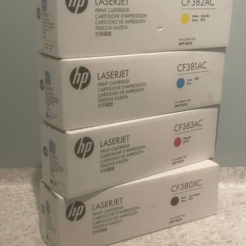 Hp toner tonerkasetter