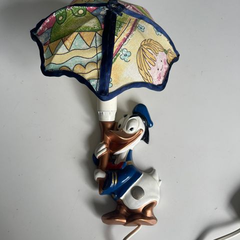 Donald Duck vintage lampe