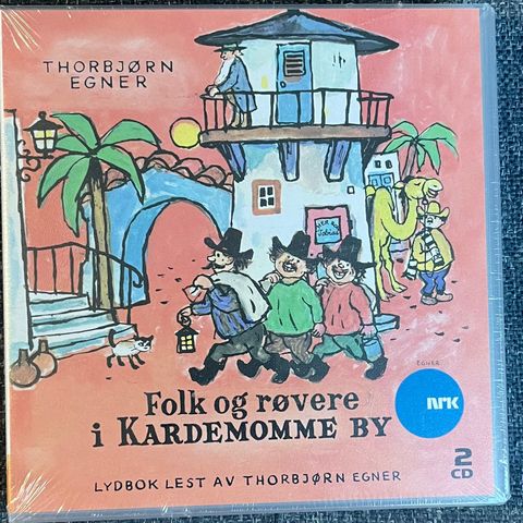 Folk og Røvere i Kardemomme by - lydbok CD