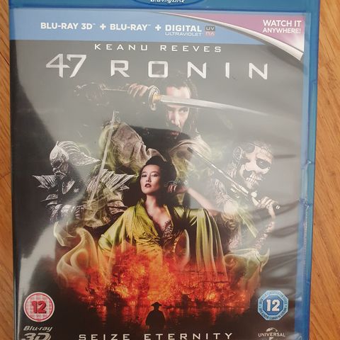 47 RONIN 3D OG BLU-RAY