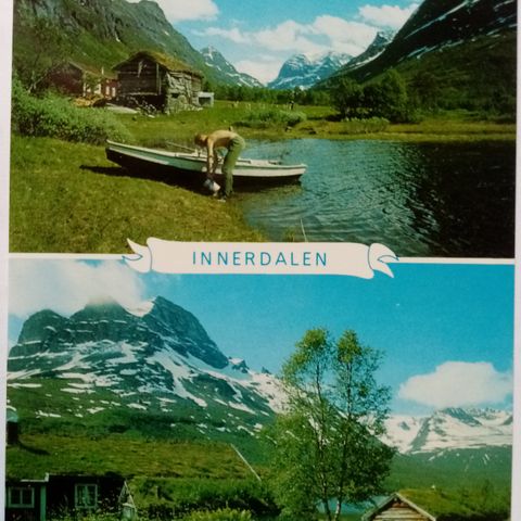 INNERDALEN   2 delt kort