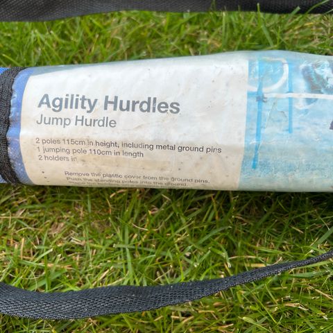 Agility hinder hund