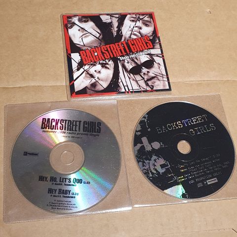 Backstreet Girls CD Promo Lot - Petter Baarli