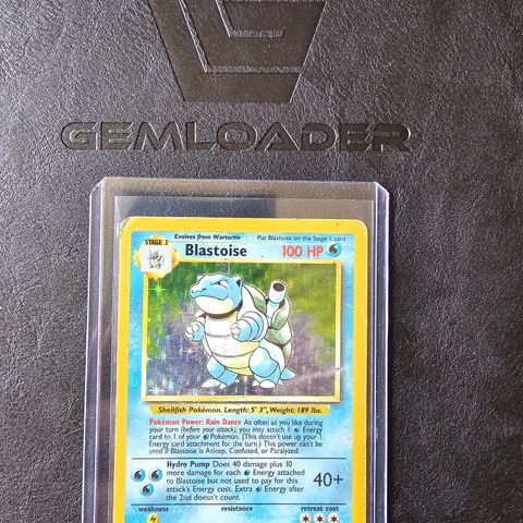 Blastoise 2 base set holo