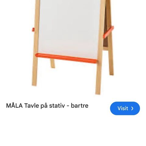 Tavle fra IKEA