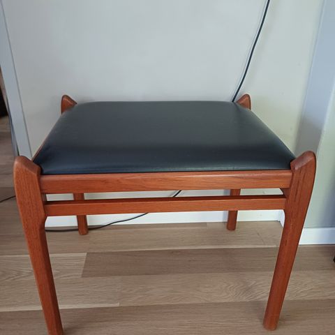 Vintage Teak Krakk/ Fotskammel