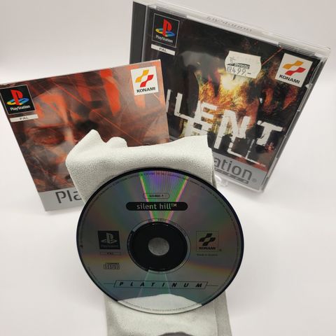 PS1 - SILENT HILL - CIB & MINT!! 9.9/10 - Sjelden!