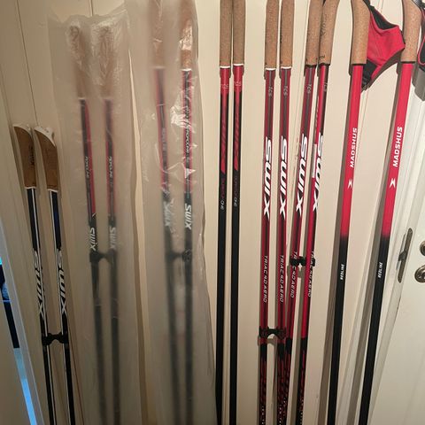 Staver - Swix Triac 3.0, 4.0 Aero Pole, Roadline, Quantum og Madshus Redline