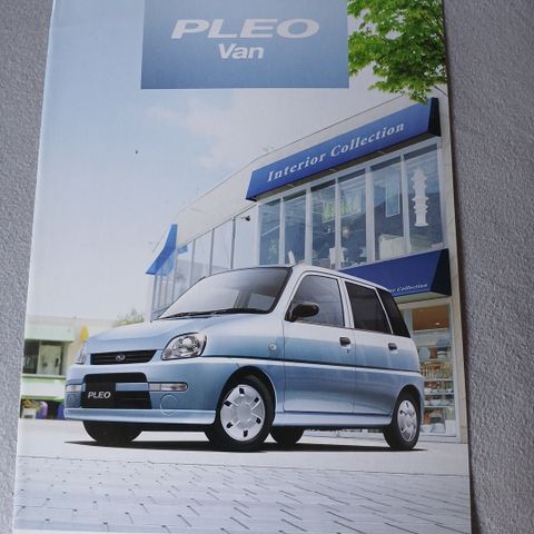 Subaru Pleo Van 08 mod brosjyre