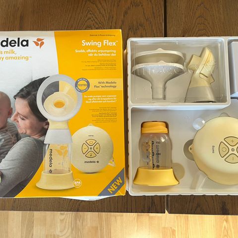 Medela elektrisk brystpumpe (enkel)