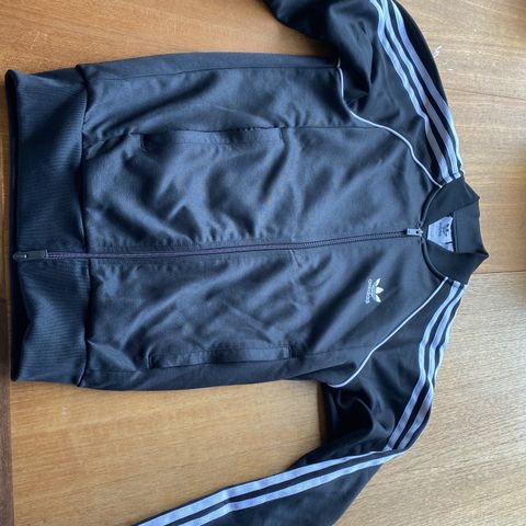 Adidas firebird full zip svart