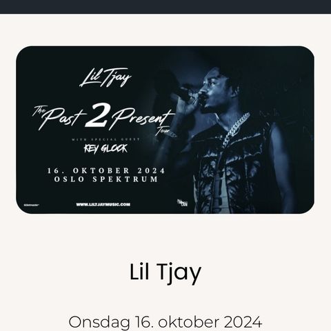 Lil Tjay konsertbilletter 16. oktober