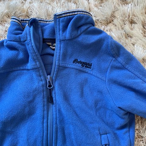 Bergans fleece jakke, Reima lue str:116