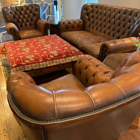 Chesterfield sofagruppe