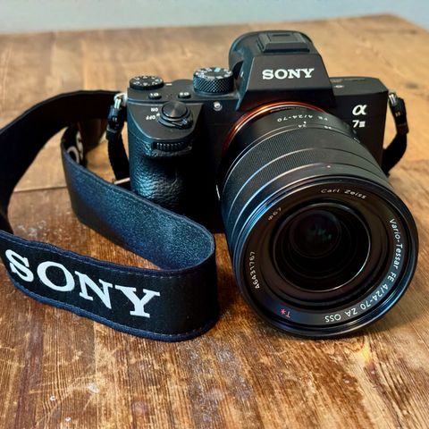 Sony a7iii med Sony 24-70 F4