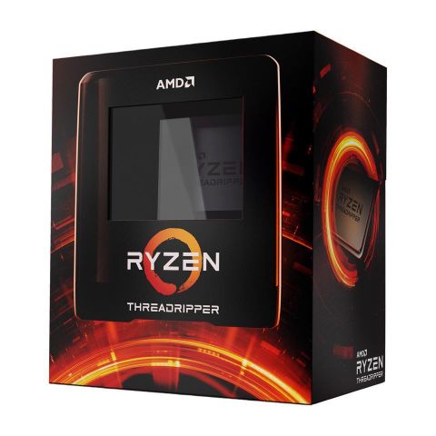 Rå PC, bl.a. AMD Ryzen Threadripper 3960x  24 kjerner, 128GB minne og 3xSSD