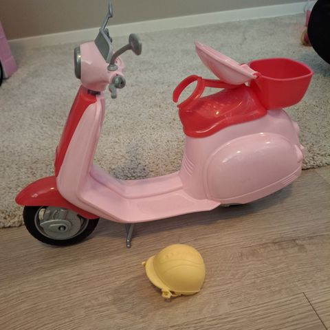 Barbie motorsykkel.