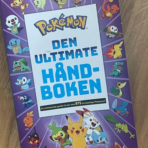 Pokemon håndbok / guide