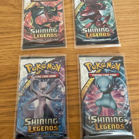 Pokemon shining legendes art sett