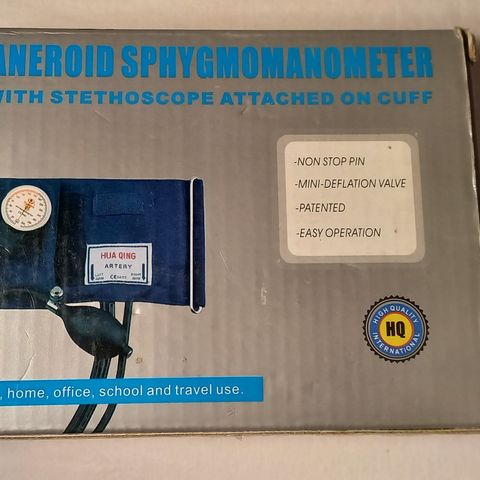 Aneroid sphygmomanometer