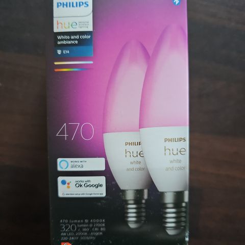 Philips Hue E14 pærer