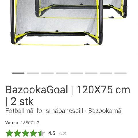 Fotballmål Bazooka klubbmål