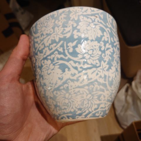 Håndlaget vase