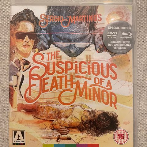 The Suspicious Death of a Minor - Arrow Video - Blu-ray