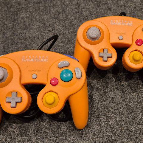 Gamecube Spice Orange kontrollere