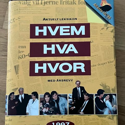 Hvem hva hvor 1997