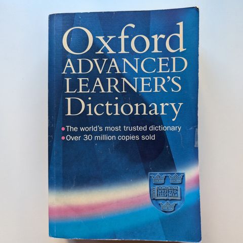 Oxford Advanced Learner's Dictionary, 6th edition