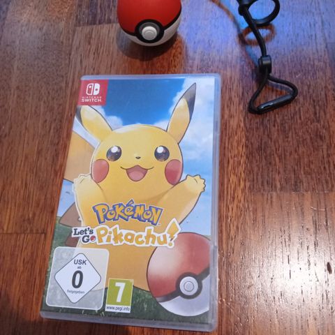 Let's Go Pikachu med Pokeball Plus