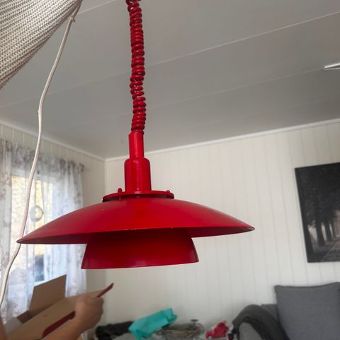 Vintage Taklampe