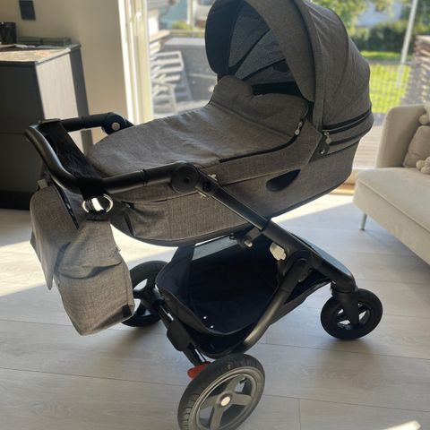 Stokke Trailz, All Terrain - Black Melange m/utstyr!