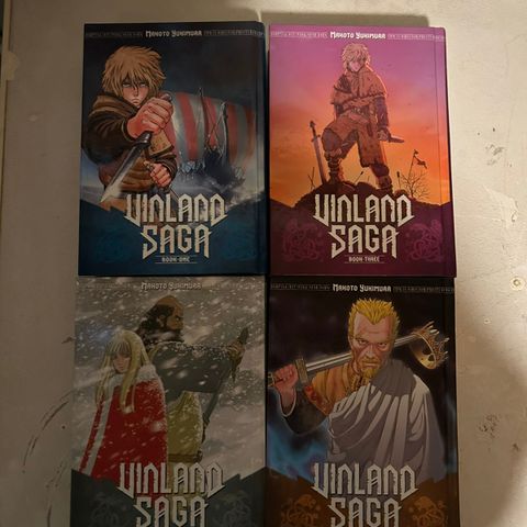 Vinland Saga - Manga - Hardcover - volum 1-4