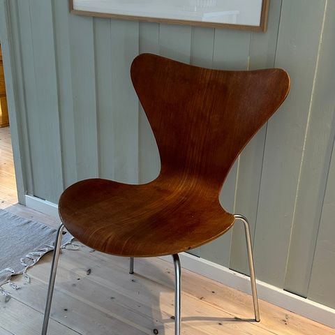 Syveren Arne Jacobsen stol teak