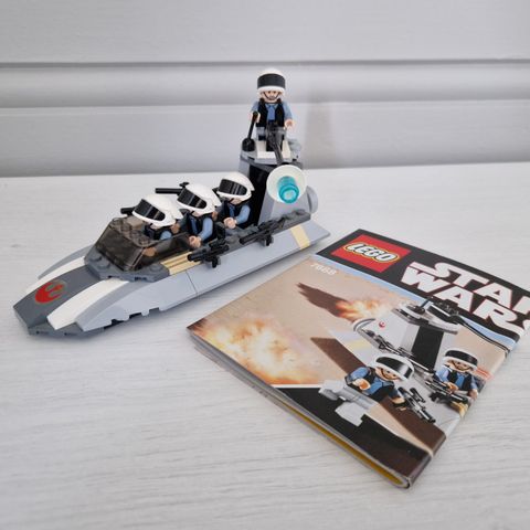 LEGO Star Wars 7668 Rebel Scout Speeder - Med instrukser