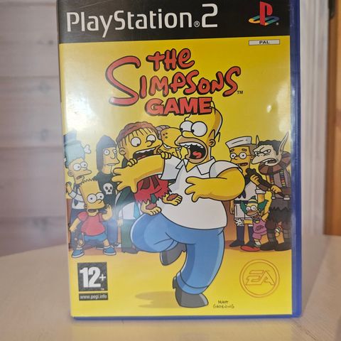 The Simpsons game PS2