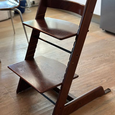 Original Stokke tripp trapp stol-pent brukt