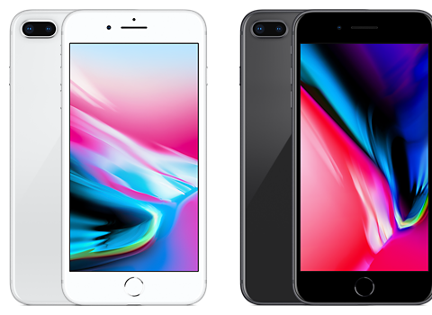 Stor iPhone 8 Plus 256GB (svart)