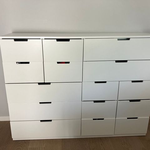 IKEA Nordli kommode med 15 skuffer