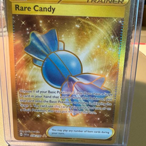 Rare Candy Hyper Rare 256/198 S&V Base Set