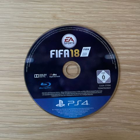 Fifa 18 til Playstation 4