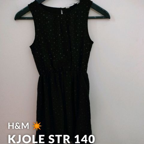 Kjole str 140